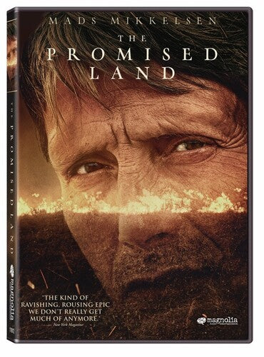DVD of 'The Promised Land' by Alliance Entertainment, featuring dramatic biographical content.