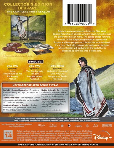 Andor: The Complete First Season (Blu-ray)