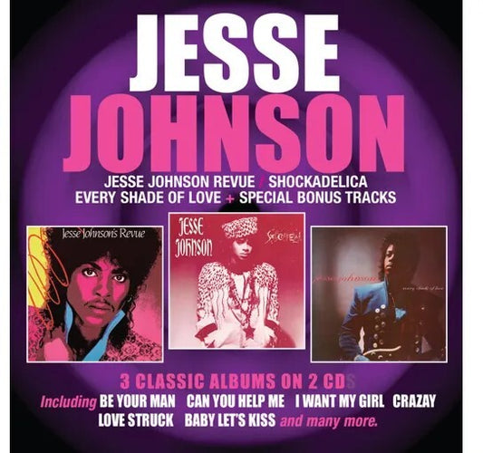 Jesse Johnson - Jesse Johnson Revue / Shockadelia / Every Shade Of Love (CD)