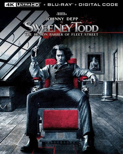 Sweeney Todd: The Demon Barber of Fleet Street (4K Ultra HD)