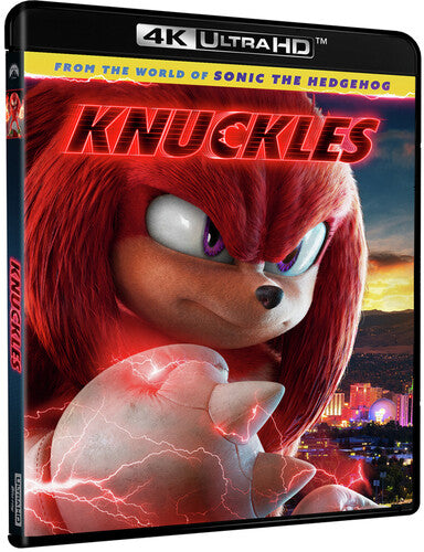 Knuckles 4K Ultra HD comedy video featuring vibrant cover art by Alliance Entertainment