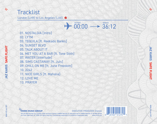 Jaz Karis - Safe Flight (CD)