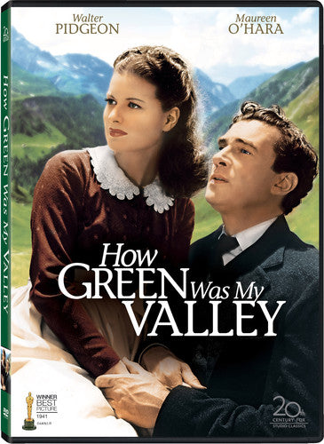 How Green Was My Valley DVD by Alliance Entertainment, featuring iconic drama classics and Academy Award-winning content.