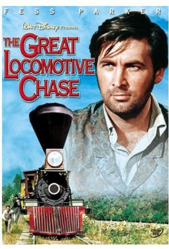 Great Locomotive Chase DVD by Alliance Entertainment featuring a colorful cover design