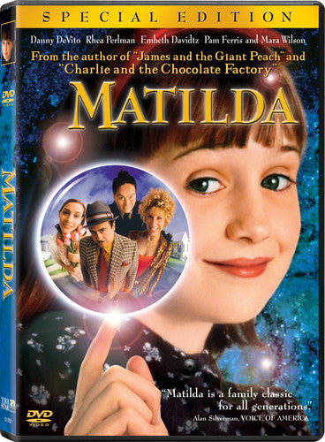 Matilda DVD by Alliance Entertainment featuring colorful cover art and comedy theme