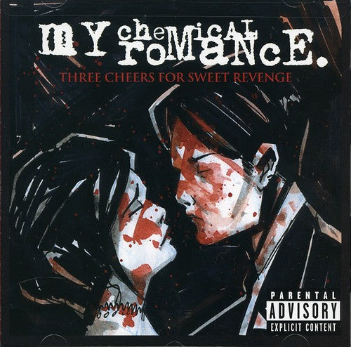My Chemical Romance 'Three Cheers for Sweet Revenge' CD by Alliance Entertainment with bold album art cover.