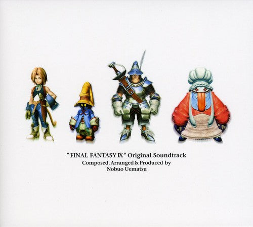 CD of Final Fantasy IX Original Soundtrack by Various Artists, featuring iconic compositions by Nobuo Uematsu