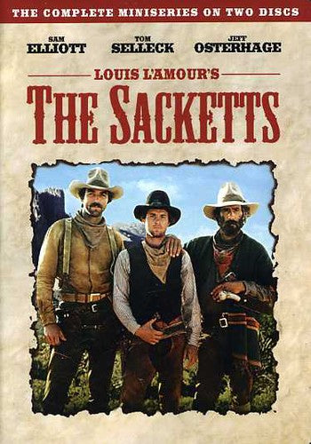 The Sacketts DVD by Alliance Entertainment with colorful cover art showcasing the main characters.