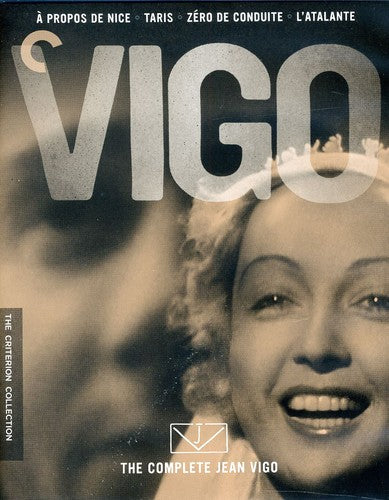 Criterion Collection Blu-ray of The Complete Jean Vigo featuring classic film artwork and vibrant colors