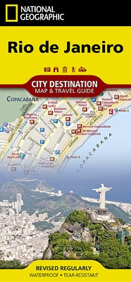 Rio de Janeiro Map by National Geographic Maps