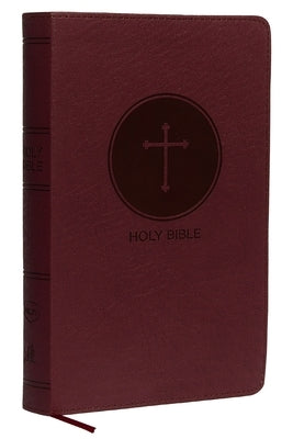 NKJV, Deluxe Gift Bible, Imitation Leather, Burgundy, Red Letter Edition by Thomas Nelson