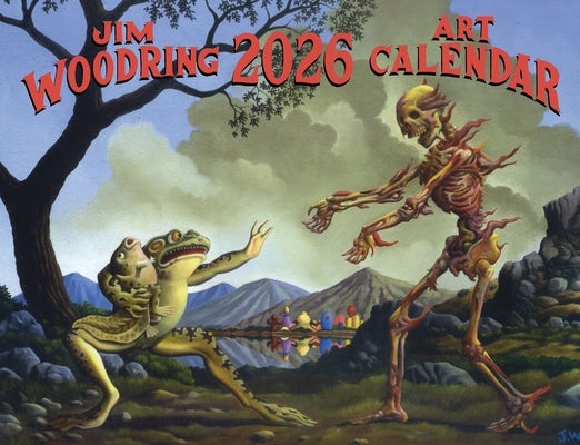 Jim Woodring 2026 Art Calendar by Woodring, Jim