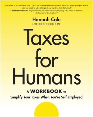 Taxes for Humans Workbook by Cole, Hannah