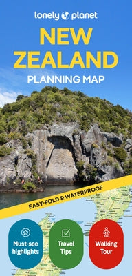 Lonely Planet New Zealand Planning Map by Planet, Lonely