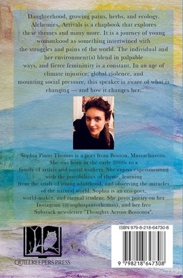 Alchemies, Arrivals by Pinto Thomas, Sophia