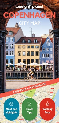 Lonely Planet Copenhagen City Map by Malley, O' Thomas