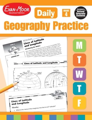 Daily Geography Practice Grade 4: EMC 3713 by Evan-Moor Educational Publishers