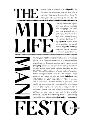 The Midlife Manifesto by Conley, Chip