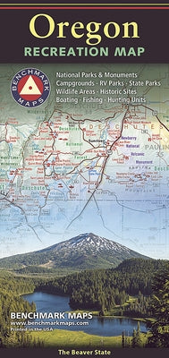 Oregon Recreation Map by Benchmark