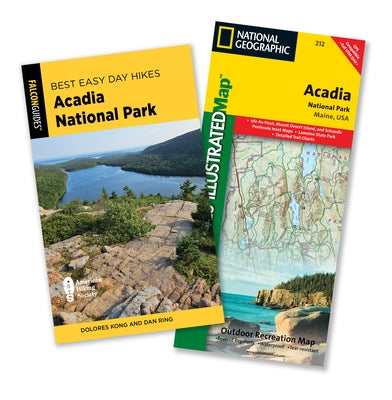 Best Easy Day Hiking Guide and Trail Map Bundle by Kong, Dolores