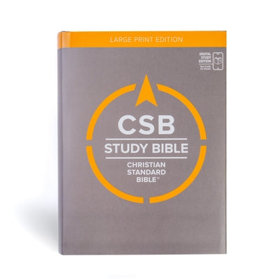 CSB Study Bible, Large Print, Digital Study Edition, Hardcover by Csb Bibles by Holman