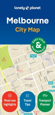 Lonely Planet Melbourne City Map by Planet, Lonely