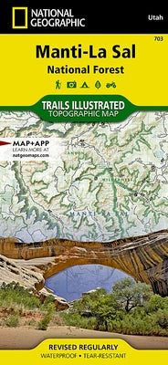Manti-La Sal National Forest Map by National Geographic Maps