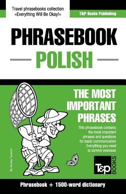 English-Polish phrasebook and 1500-word dictionary by Taranov, Andrey