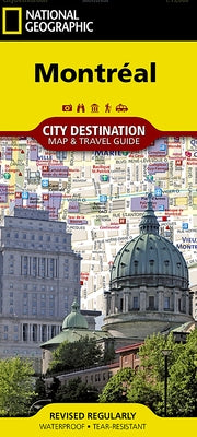 Montreal Map by National Geographic Maps