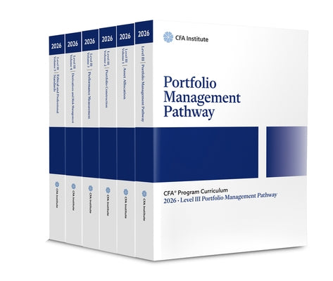 2026 Cfa Program Curriculum Level III Portfolio Management Pathway Box Set by Cfa Institute