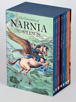 The Chronicles of Narnia Full-Color Paperback 7-Book Box Set: The Magician's Nephew, the Lion, the Witch and the Wardrobe, the Horse and His Boy, Prin by Lewis, C. S.