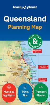 Lonely Planet Queensland Planning Map by Planet, Lonely