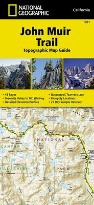 John Muir Trail Map by National Geographic Maps