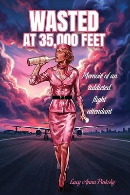 Wasted at 35,000 Feet: Memoir of an addicted flight attendant by Pinksky, Lucy Anna