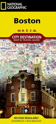 Boston Map by National Geographic Maps
