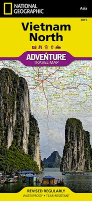 Vietnam North Map by National Geographic Maps