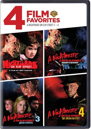 4 Film Favorites: A Nightmare on Elm Street 1-4 (DVD)