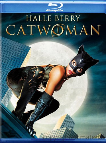 Catwoman Blu-ray featuring action/adventure film by Alliance Entertainment, with vibrant cover art and sleek design.