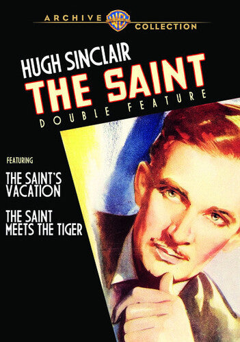 DVD set of The Saint Double Feature: The Saint's Vacation and The Saint Meets the Tiger by Alliance Entertainment