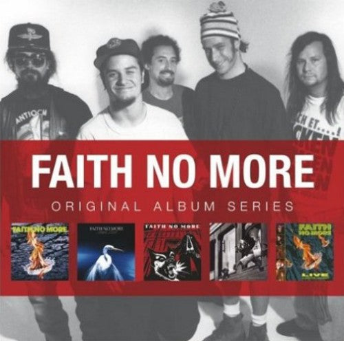 Faith No More Original Album Series CD set by Alliance Entertainment featuring iconic album covers