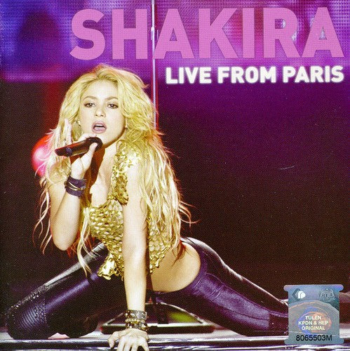 Shakira - Live from Paris: CD + DVD Edition (CD)