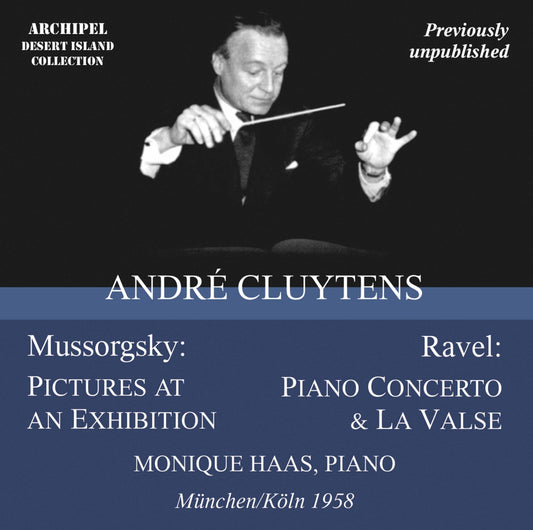 Andr  Cluytens - Piano Concerto & la Valse / Pictures at Exhibition (CD)