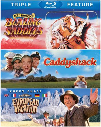 Blazing Saddles / Caddyshack / National Lampoon’s European Vacation (Blu-ray)