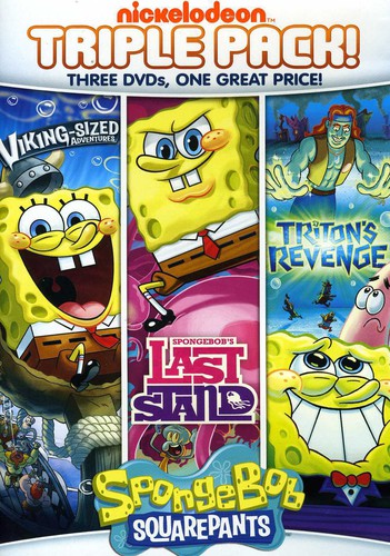 SpongeBob SquarePants: Last Stand / Triton's Revenge / Viking SizedAdventures (DVD)