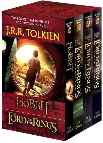 J.R.R. Tolkien 4-Book Boxed Set: The Hobbit and The Lord of the Rings