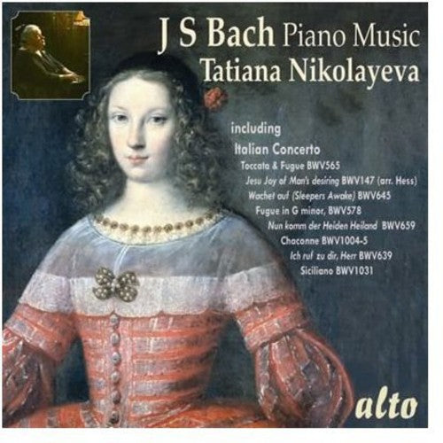 Tatiana Nikolayeva - Tatiana Nikolayeva Plays Bach Piano Music (CD)