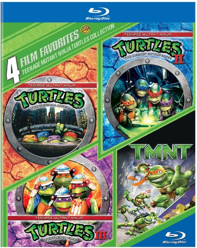 4 Film Favorites: Teenage Mutant Ninja Turtles Collection (Blu-ray)