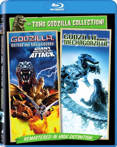 Godzilla Against Mechagodzilla / Godzilla, Mothra, And King Ghidorah: Giant Monsters All-Out Attack (Blu-ray)