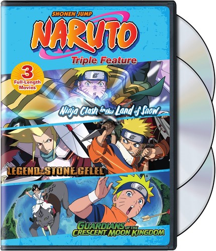 Naruto Movies Triple Feature (DVD)