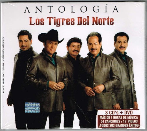 Tigres Del Norte - Antologia (3CD+DVD) (CD)